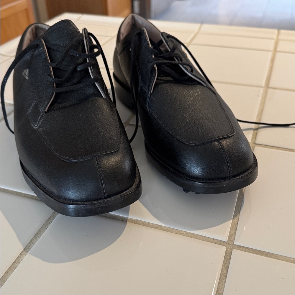 ADIDDAS TOUR ELITE golf pittards Black Leather NWOT ๐โโฌ - Picture 3 of 8